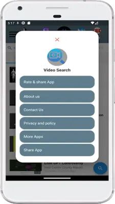 Video Search App android App screenshot 1