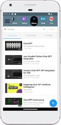 Video Search App android App screenshot 8